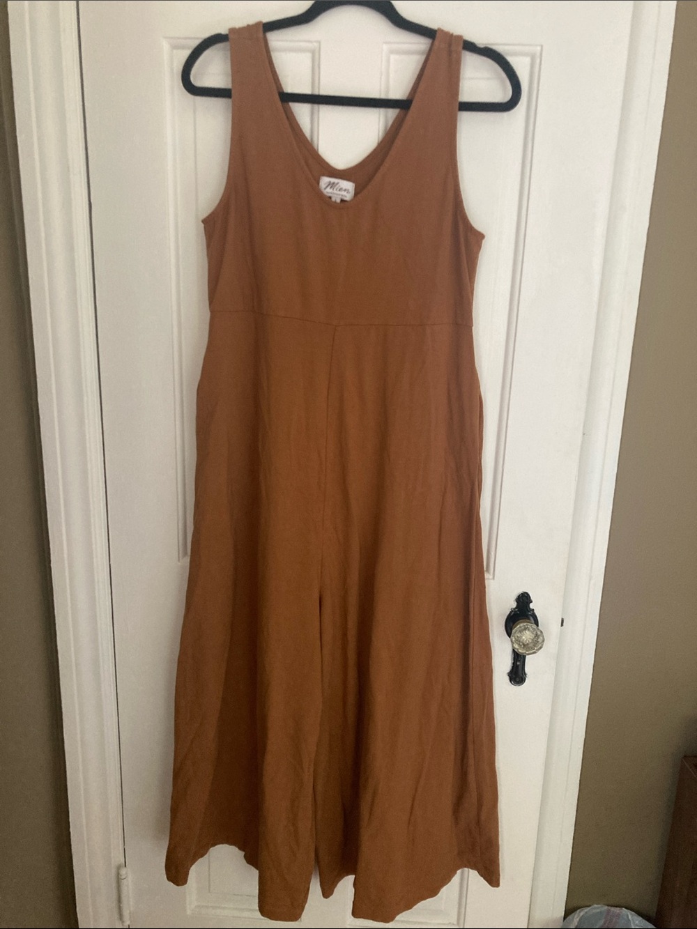Mien Jumpsuit in Rust